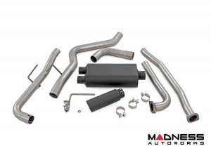 Nissan Frontier Performance Exhaust - Cat-Back - 3.8L - Single Exit - Black Tip